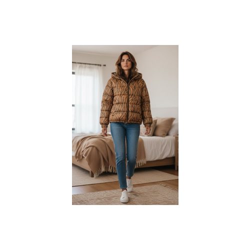 Cream Női Vastag Kabát