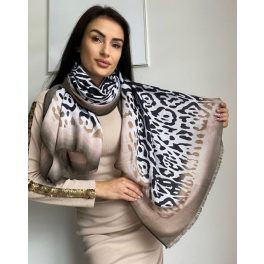 Leopár mintás puha vékonyabb, nagyobb méretű sál