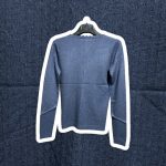 Világoskék Puha gombos kardigán