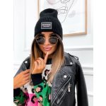 STAYHERE fekete kötött sapka