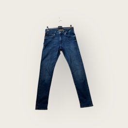 SuperDry Slim Sötétkék Farmer