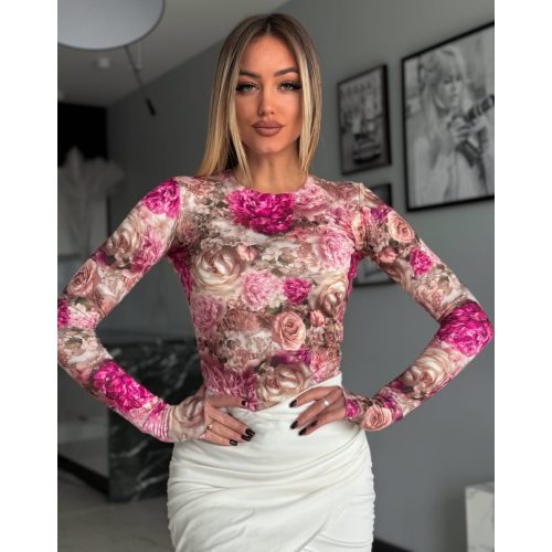 Marina Hosszú Ujjú Felső