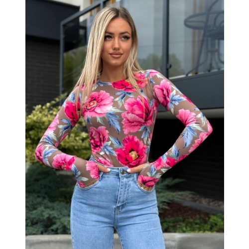 Marina Hosszú Ujjú Felső