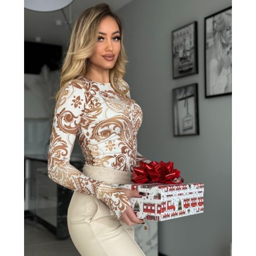 Marina Hosszú Ujjú Felső