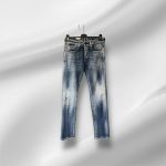 Jack&Jones Blue Journe Slim Glenn Koptatott, Szaggatott Farmer