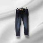 bBlend Jet Fit Slim Sötétkék Farmernadrág Halvány Koptatással