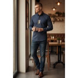 Cămașă cu mânecă lungă Thomas Jeans