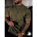 Tricou Olive Blush