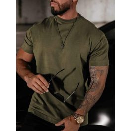 Tricou Olive Blush