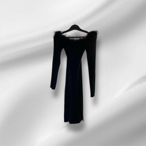 Miss Kiss  Pamut Bordázott Ruha