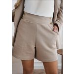 Pantaloni scurți din piele La Blanche