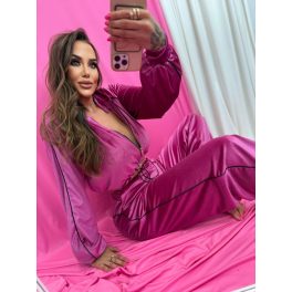 Pink Mania Velur Szett 