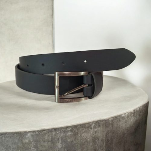 Thomas Jean Bőr Öv Keskeny Csattal