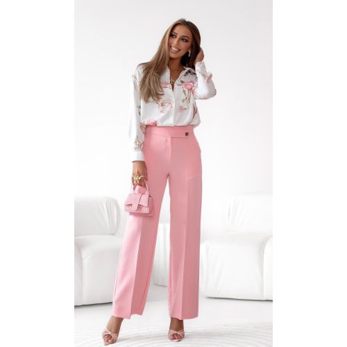 Pantaloni casual cu linie A