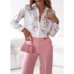 Pantaloni casual cu linie A