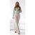 Pantaloni casual cu linie A