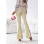 Pantaloni casual cu linie A