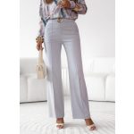 Pantaloni casual cu linie A