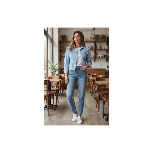 Famer Kabát Madeira Mintázattal